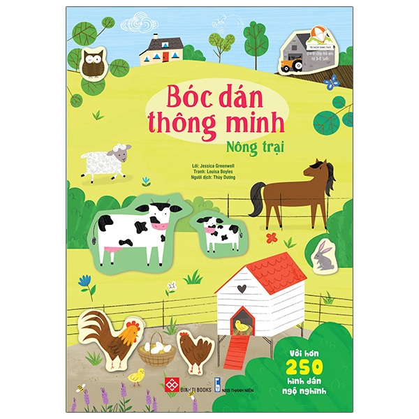 bóc dán thông minh - nông trại