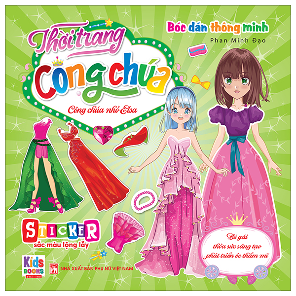 Bóc Dán Thông Minh - Thời Trang Công Chúa - Công Chúa Nhỏ Anna - Ảnh 4