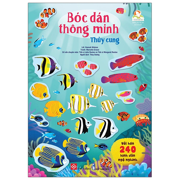 bóc dán thông minh - thủy cung