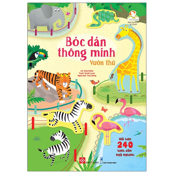 bóc dán thông minh - vườn thú