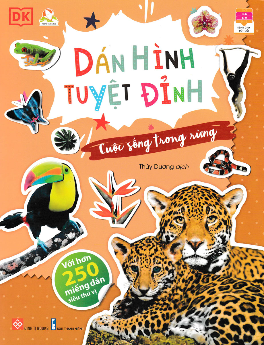 bóc dán tuyệt đỉnh - cuộc sống trong rừng (tái bản) - Ảnh 2