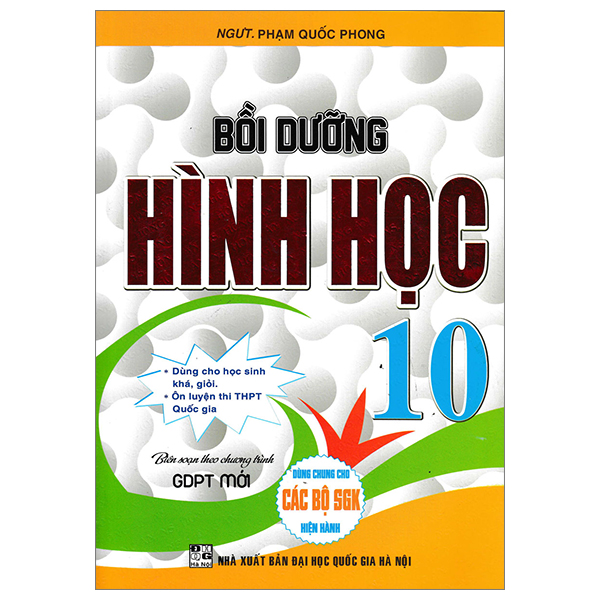 bồi dưỡng hình học 10 (biên soạn theo chương trình giáo dục phổ thông mới - dùng chung cho các bộ sgk hiện hành)