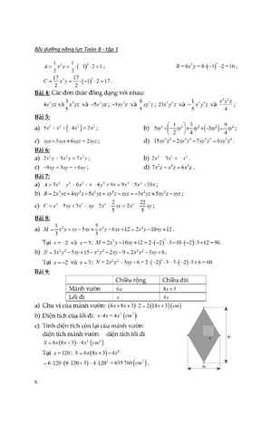 bồi dưỡng năng lực toán 8 - tập 1 - Ảnh 10
