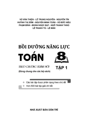 bồi dưỡng năng lực toán 8 - tập 1 - Ảnh 3