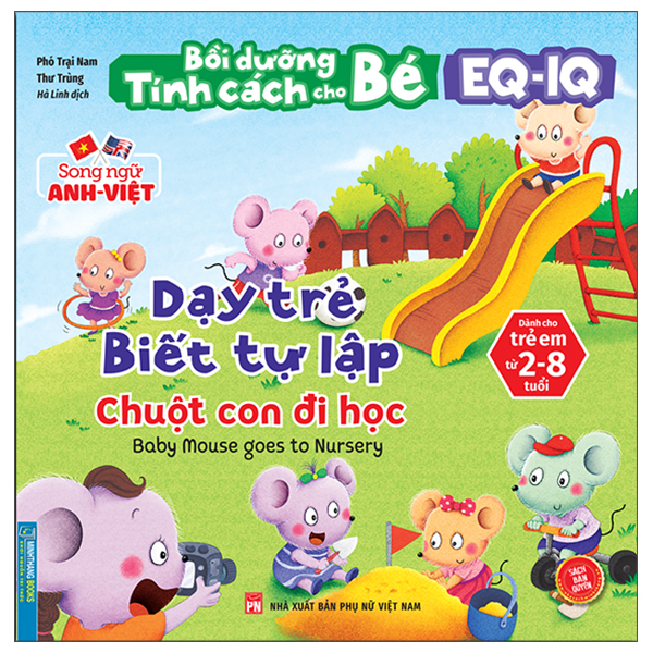 bồi dưỡng tính cách cho bé eq iq (2-8 tuổi) - dạy trẻ biết tự lập (song ngữ anh - việt)