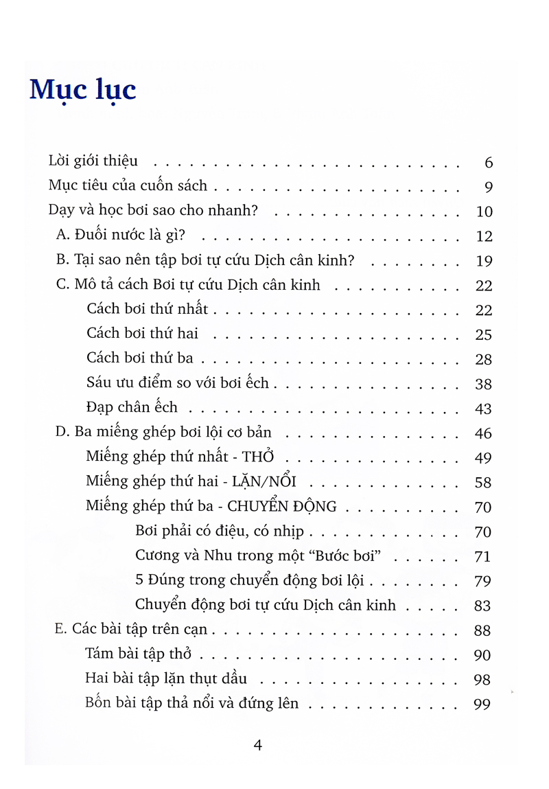 bơi tự cứu - dịch cân kinh - Ảnh 3