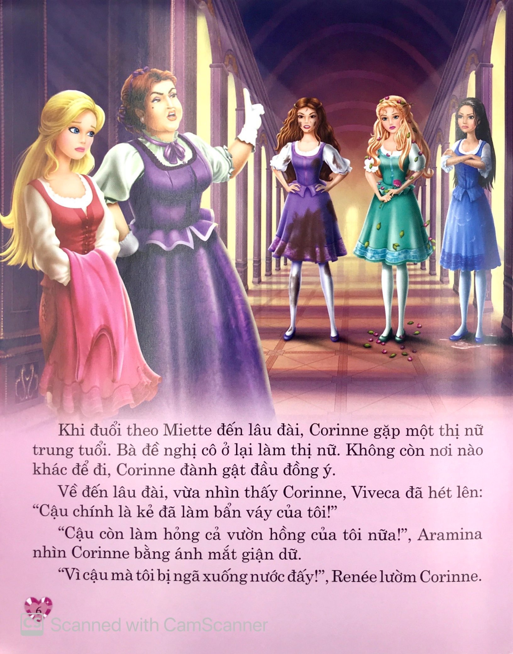 bốn nàng ngự lâm xinh đẹp - barbie and the three musketeers - Ảnh 7