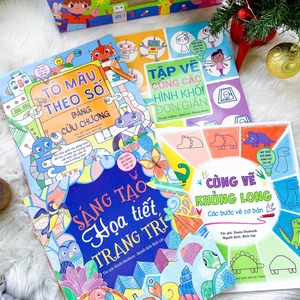 box set gieo mầm tri thức 15: nét vẽ diệu kỳ - phát triển eq-iq (bộ 4 cuốn) - Ảnh 10