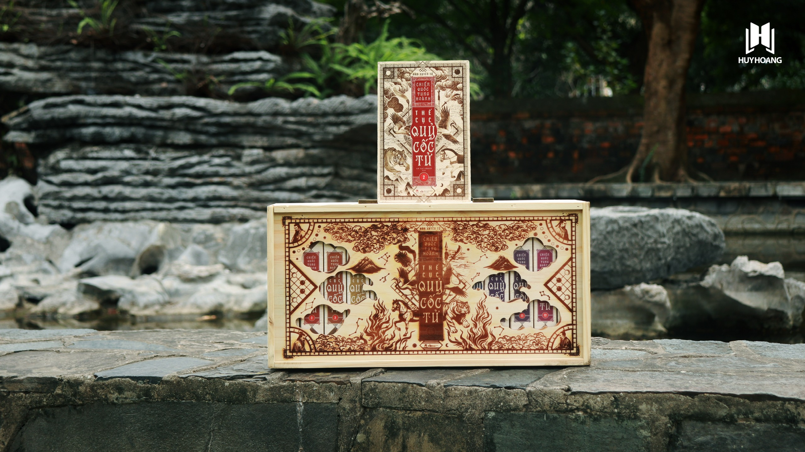 Boxset Chien Quoc Tung Hoanh - The Cuc Quy Coc Tu - Hop Go (Bo 13 Cuon) - Ảnh 39