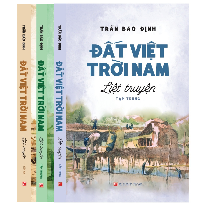 boxset đất việt trời nam liệt truyện (hộp 3 cuốn)