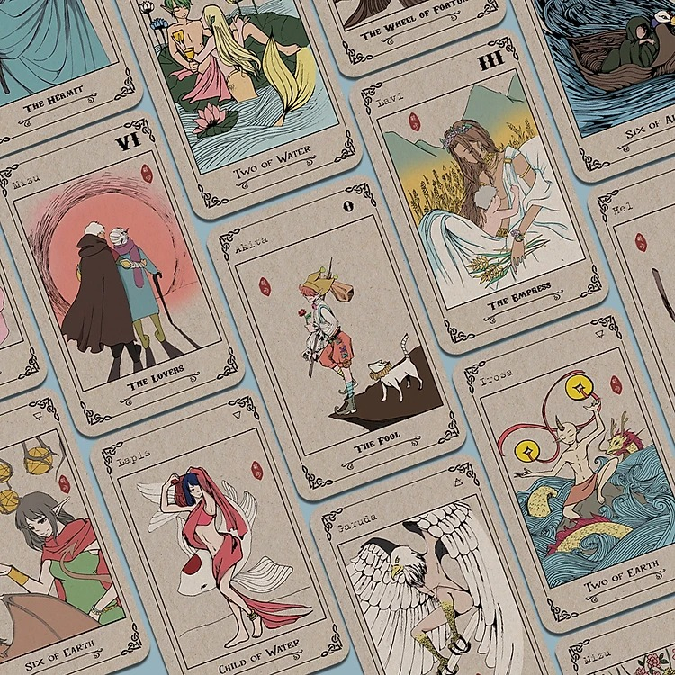 boxset ekoland tarot (bộ bài + sách hướng dẫn) - Ảnh 9