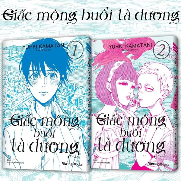 boxset giấc mộng buổi tà dương - tập 1 + 2 (bộ 2 tập) - tặng kèm 2 postcard