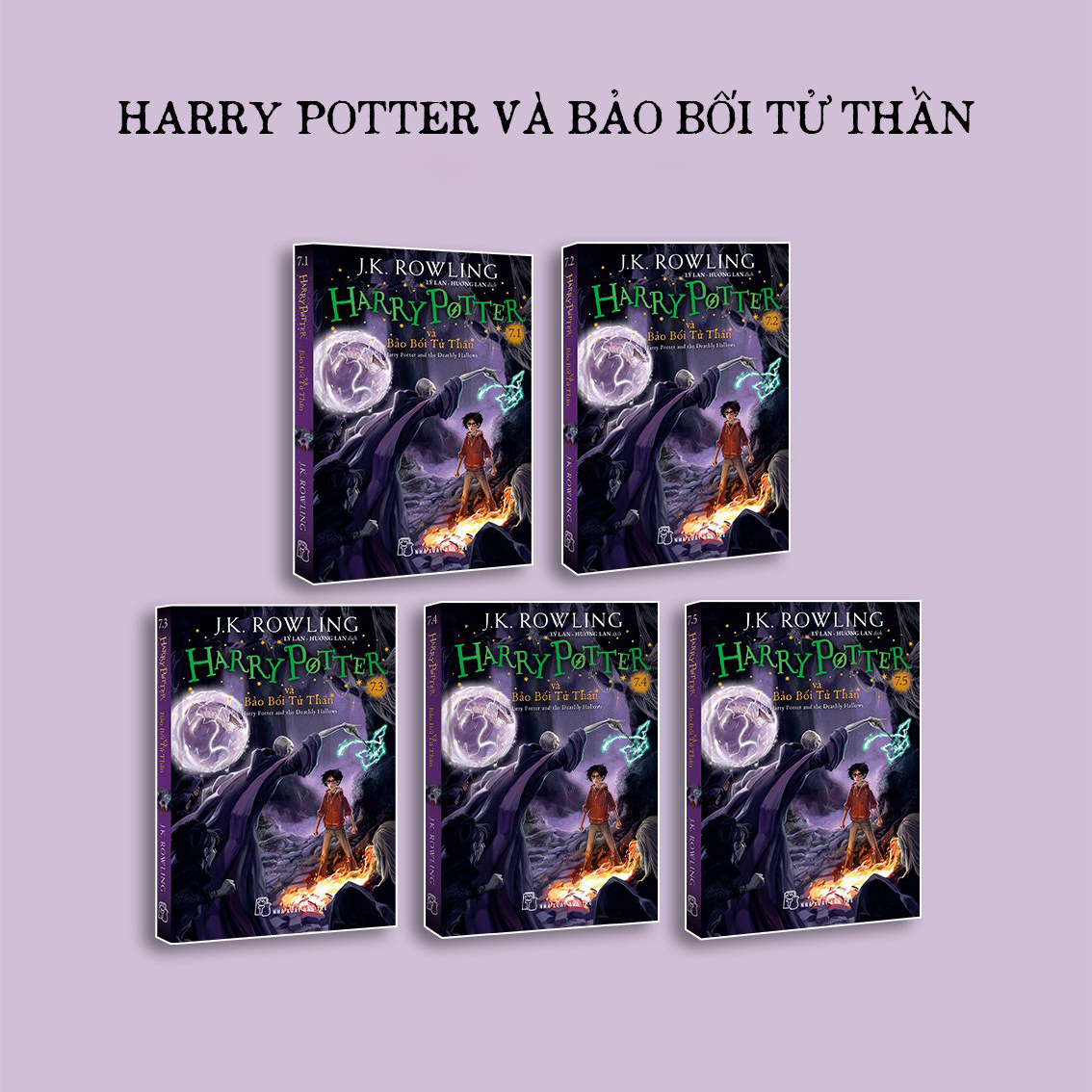 boxset harry potter trọn bộ 7 tập - khổ nhỏ (bộ 30 cuốn) - Ảnh 12