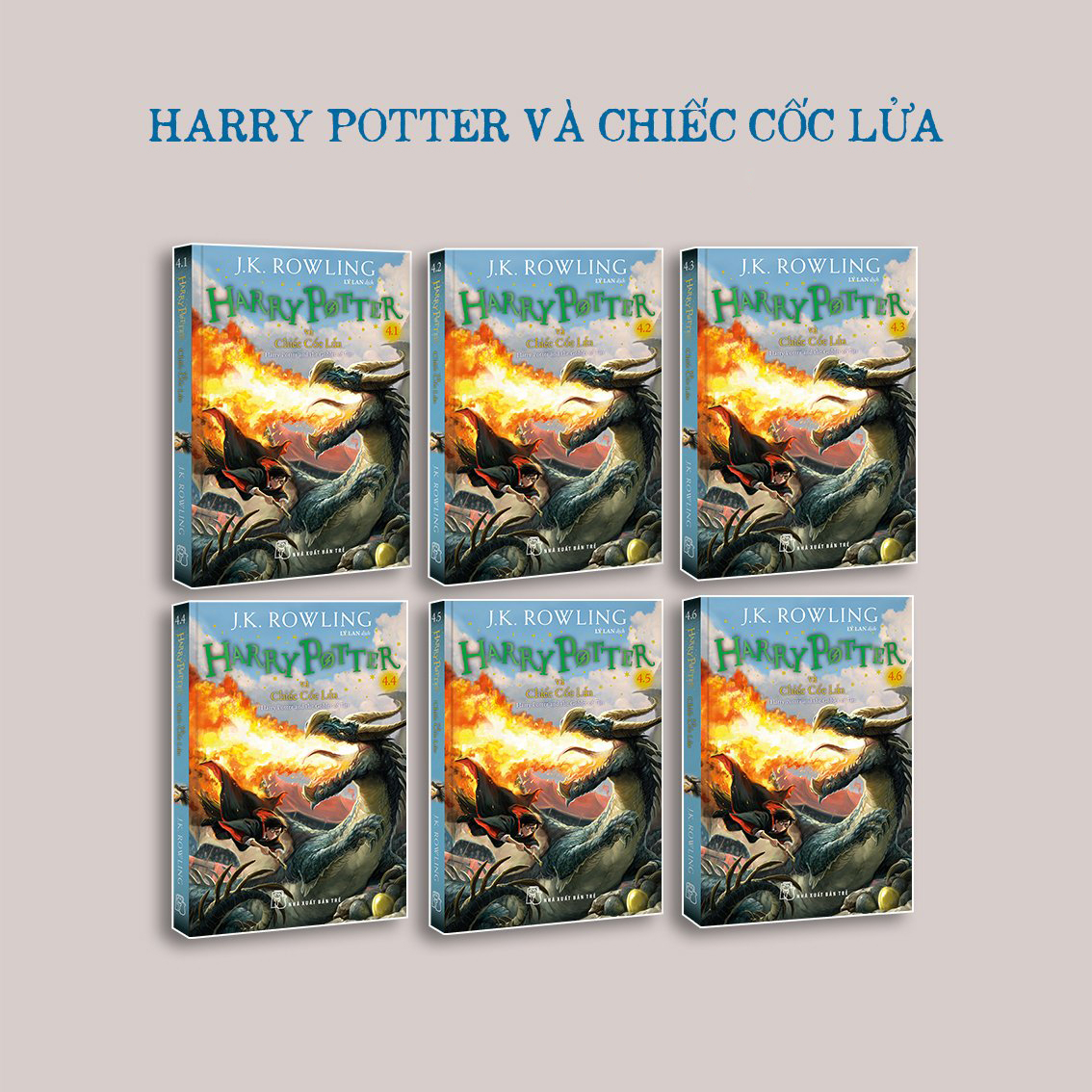 boxset harry potter trọn bộ 7 tập - khổ nhỏ (bộ 30 cuốn) - Ảnh 9