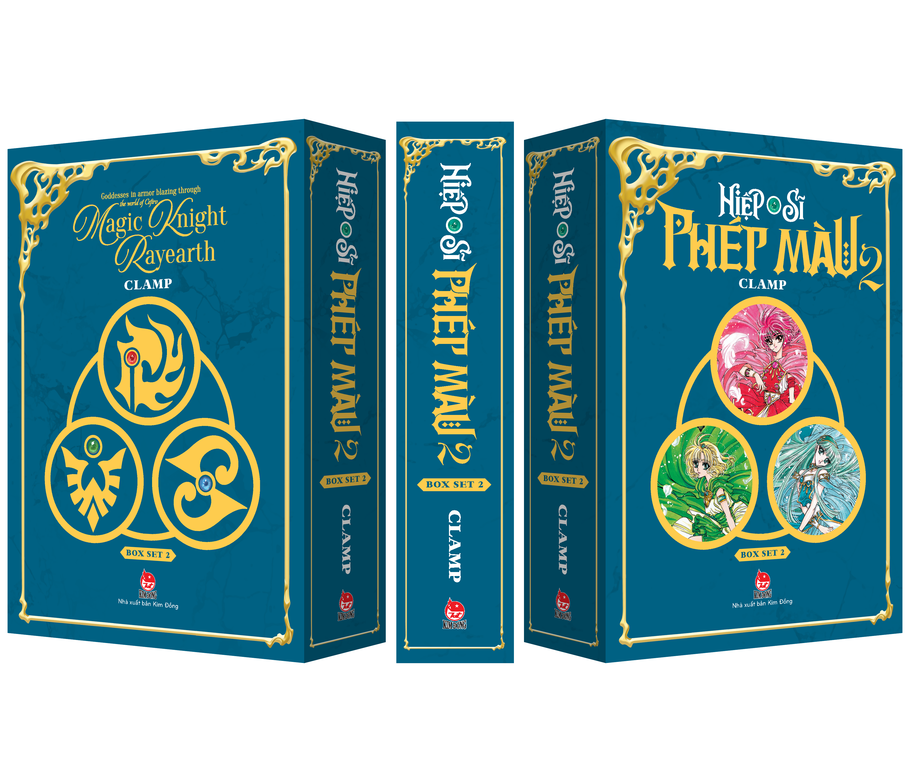 boxset hiệp sĩ phép màu - magic knight rayearth (bộ 3 cuốn) - phần ii - tặng kèm 01 postcard ivory - Ảnh 4