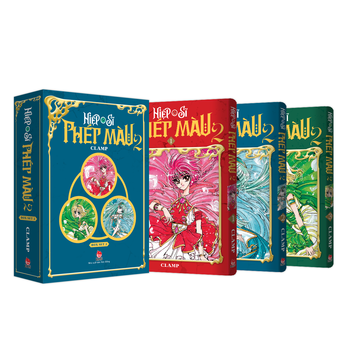 boxset hiệp sĩ phép màu - magic knight rayearth (bộ 3 cuốn) - phần ii - tặng kèm 01 postcard ivory - Ảnh 5