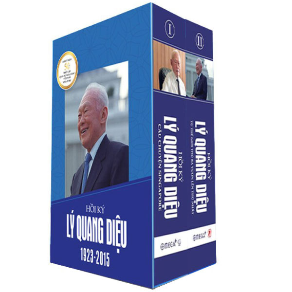 boxset hồi ký lý quang diệu 1923 -2015 (bộ 2 cuốn) (tái bản 2023)