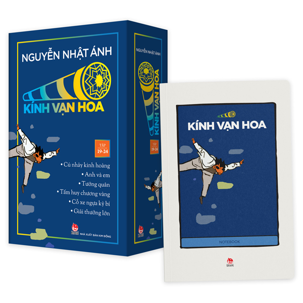 Boxset Kính Vạn Hoa - Bộ Kỉ Niệm 30 Năm: Tập 19 - 24 (Hộp 6 Tập) - Tặng Kèm Sổ Tay Kính Vạn Hoa
