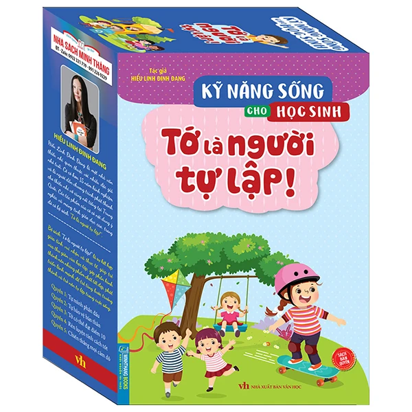 boxset kỹ năng sống cho học sinh - tớ là người tự lập (bộ 5 cuốn)