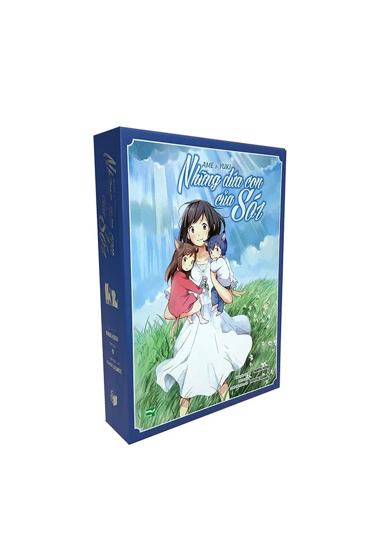 Boxset Manga - Ame Và Yuki - Những Đứa Con Của Sói - Tập 1 + Tập 2 + Tập 3 (Hộp 3 Tập) (Tái Bản 2025) - Ảnh 2