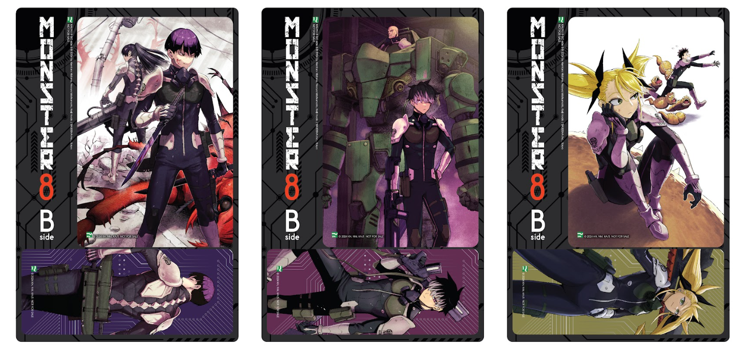 Boxset MONSTER #8 - B Side - Tập 1 + Tập 2 (Hộp 2 Tập) - Bản Đặc Biệt - Tặng Kèm Set 3 Bookmark + Postcard + Poster - Ảnh 8
