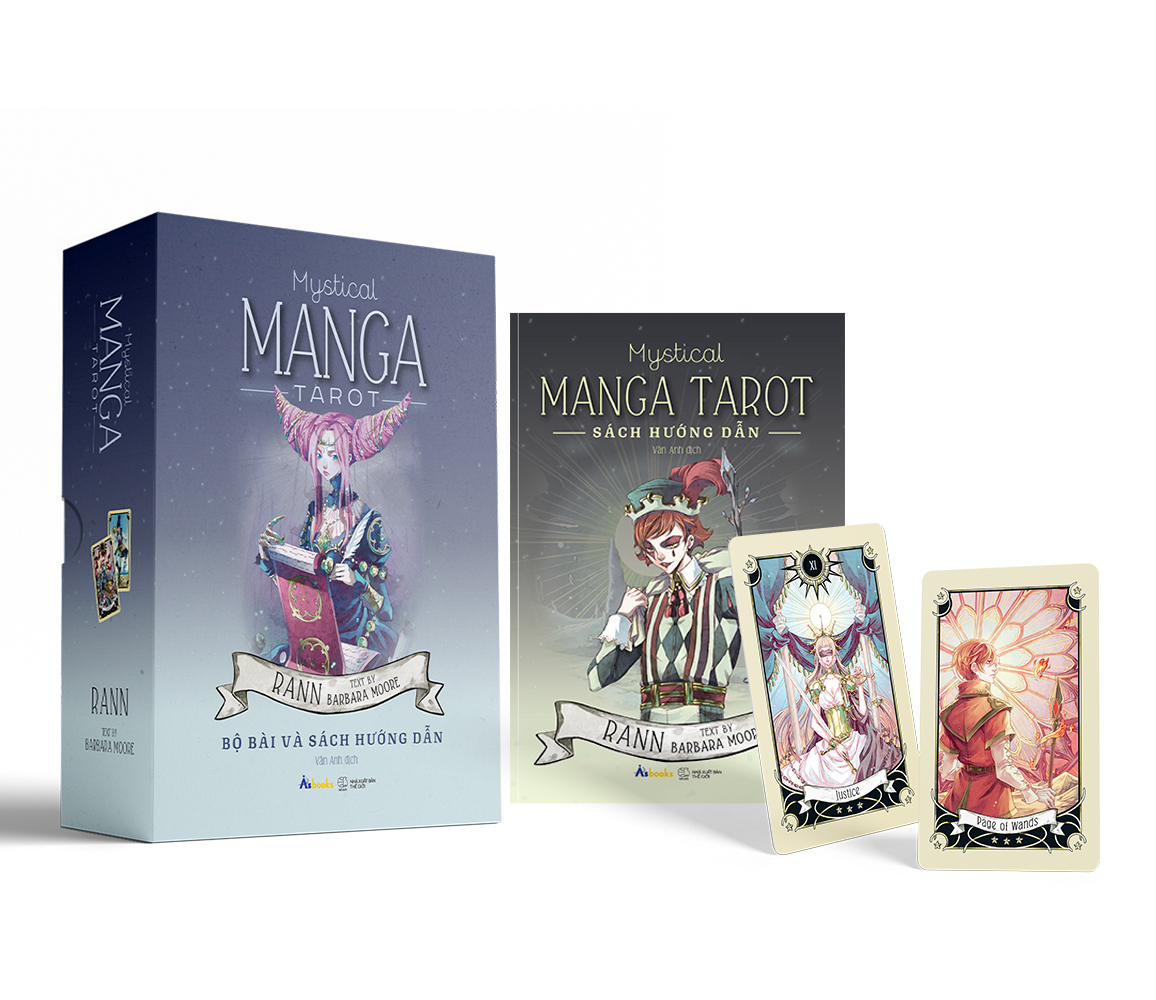 Boxset Mystical Manga Tarot Việt Hoá (Bộ Bài Và Sách Hướng Dẫn) (Tái Bản 2026) - Ảnh 2