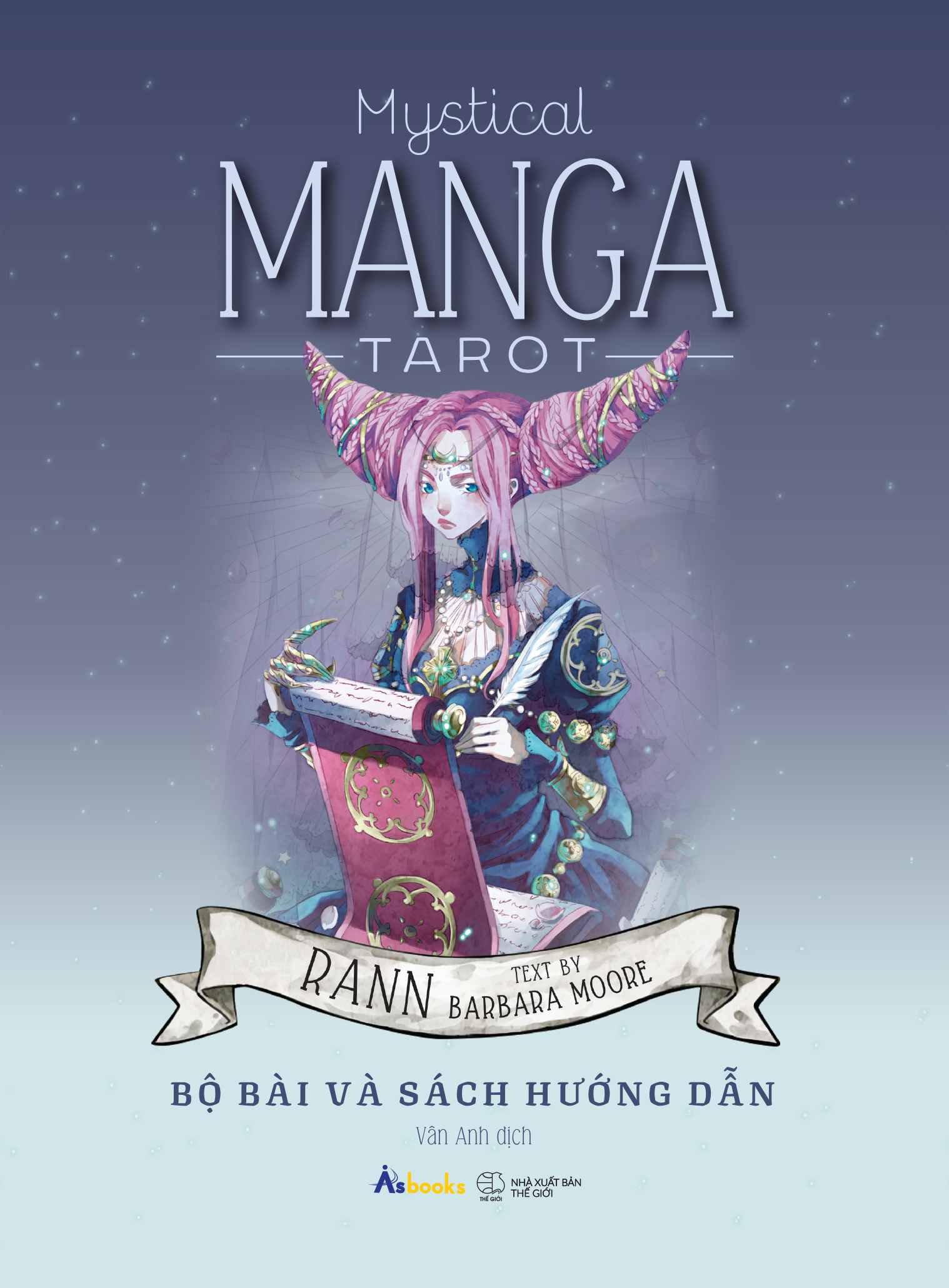 Boxset Mystical Manga Tarot Việt Hoá (Bộ Bài Và Sách Hướng Dẫn) (Tái Bản 2026) - Ảnh 3