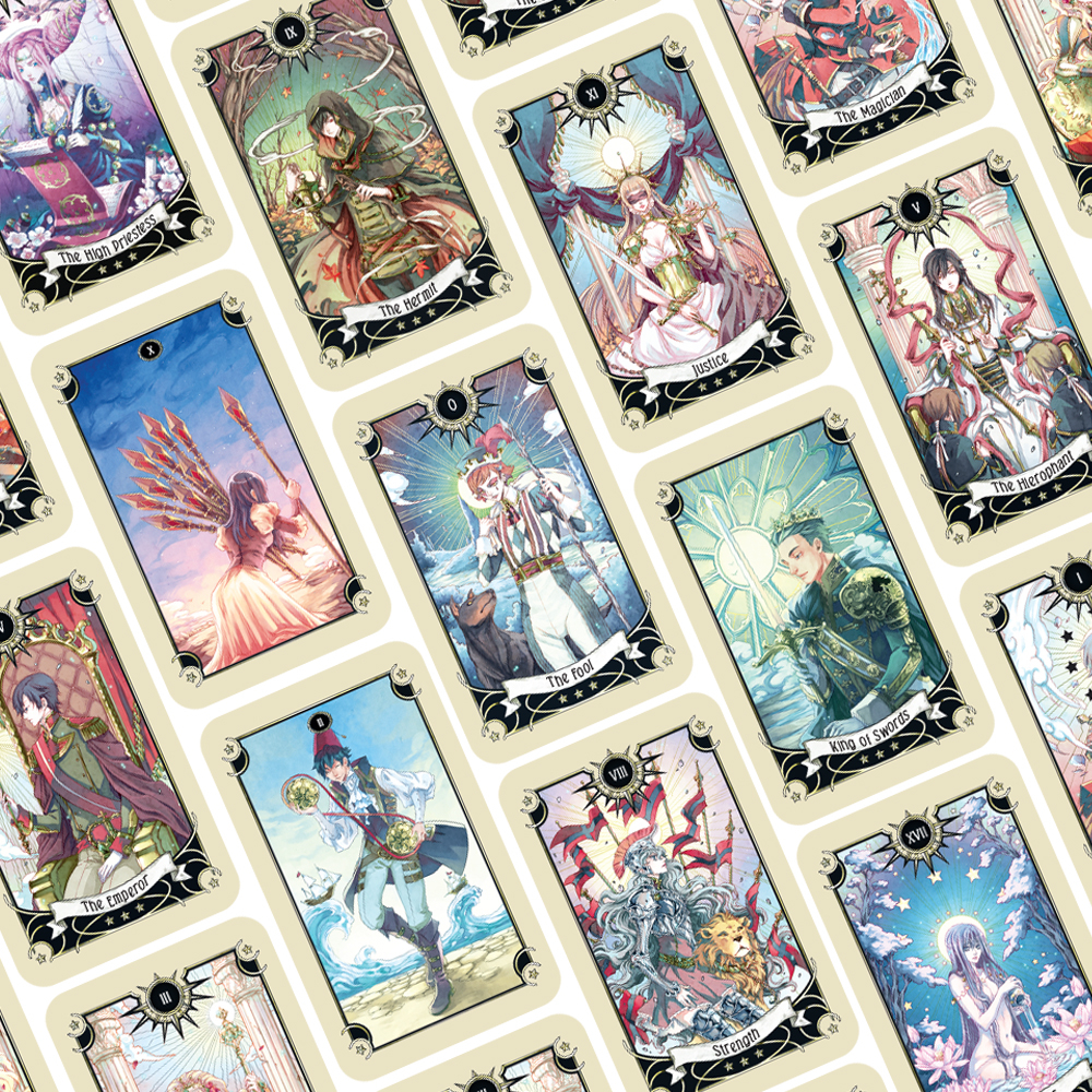 Boxset Mystical Manga Tarot Việt Hoá (Bộ Bài Và Sách Hướng Dẫn) (Tái Bản 2026) - Ảnh 6