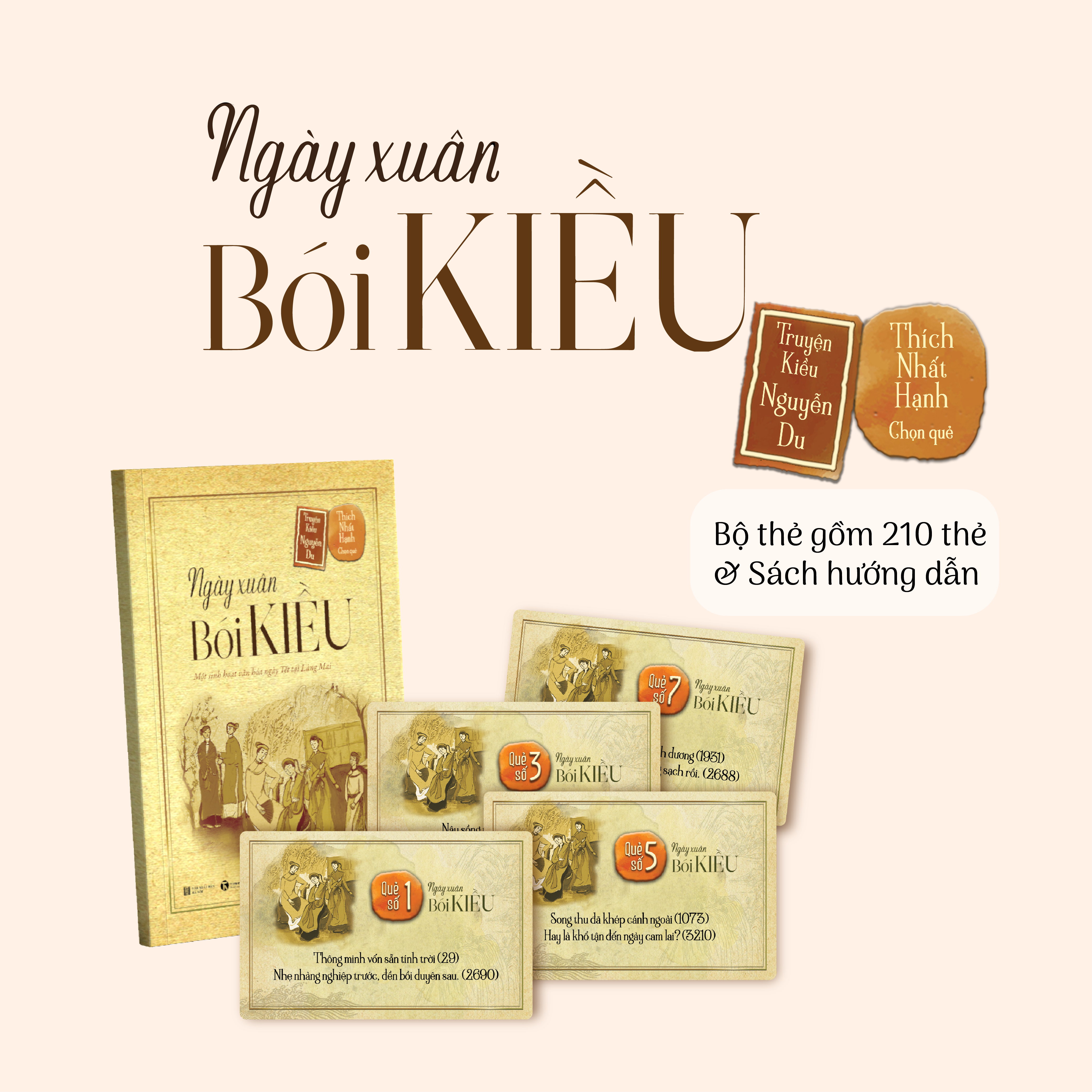 Boxset Ngày Xuân Bói Kiều (Bộ Bài + Sách Hướng Dẫn) - Ảnh 3