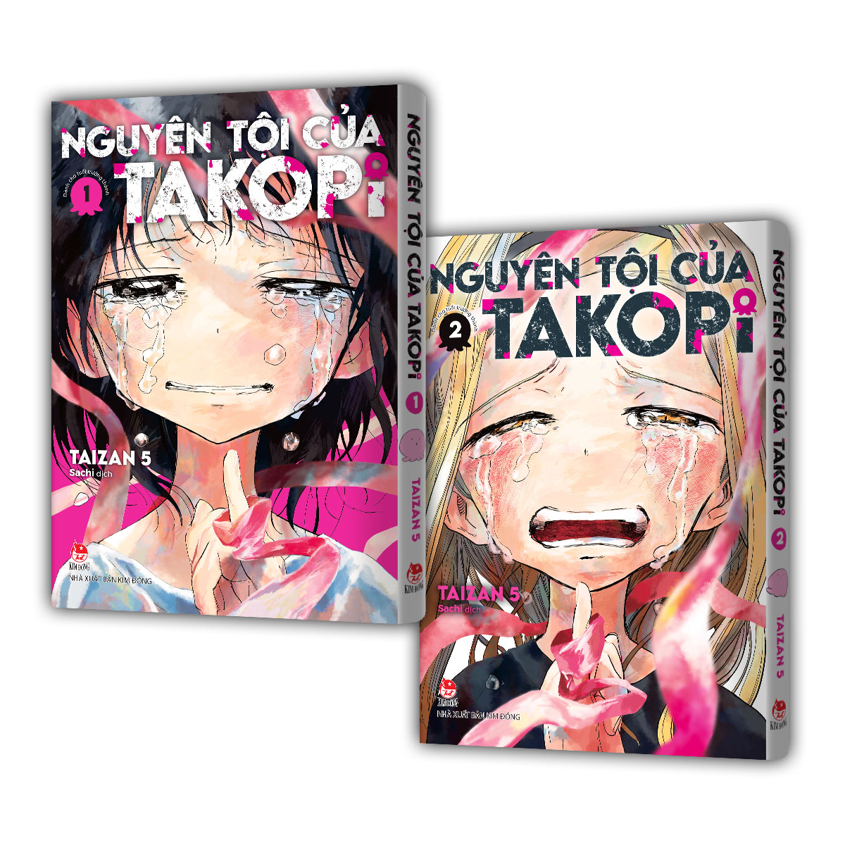 Boxset Nguyên Tội Của Takopi - Tập 1 + Tập 2 (Hộp 2 Tập) - Tặng Kèm Standee Giấy Bồi - Ảnh 3