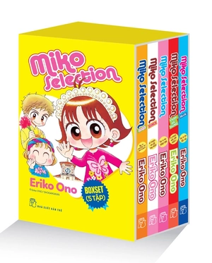 boxset nhóc miko! cô bé nhí nhảnh - miko selection (bộ 5 tập) - tặng kèm postcard - Ảnh 14