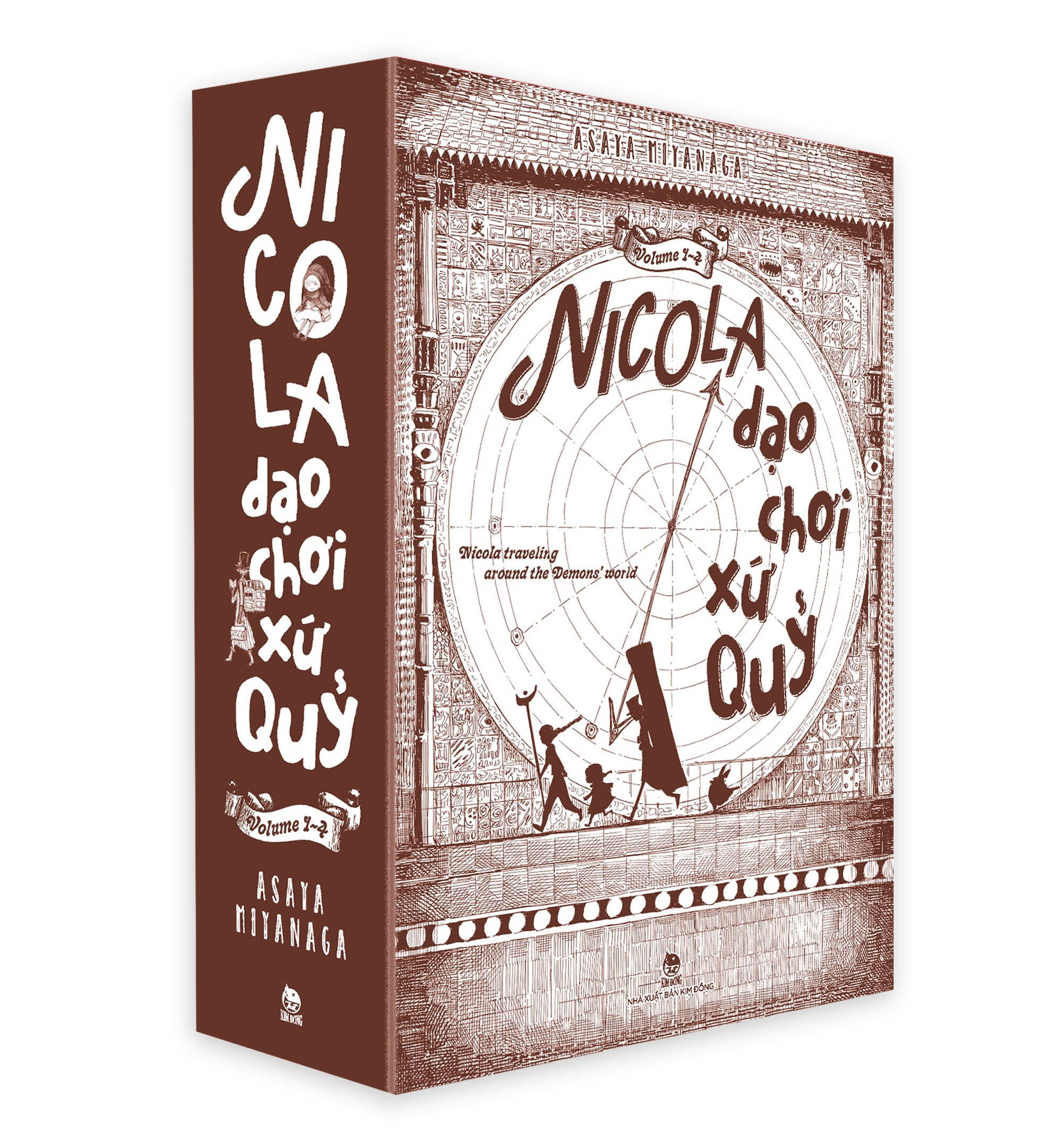 Boxset Nicola Dao Choi Xu Quy (Bo 4 Tap)