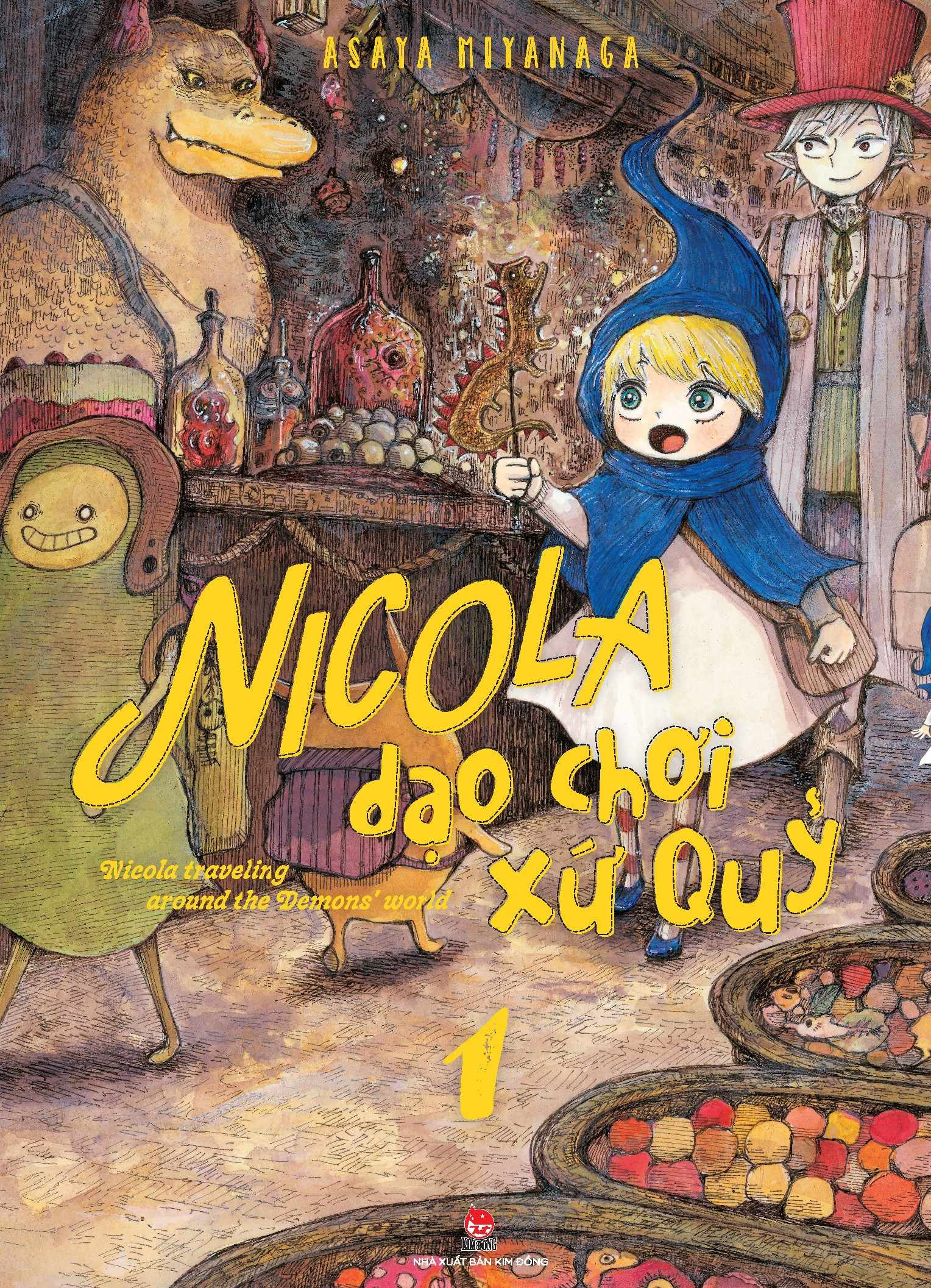 boxset nicola dạo chơi xứ quỷ (bộ 4 tập) - tặng kèm 2 thẻ nhân vật - Ảnh 4