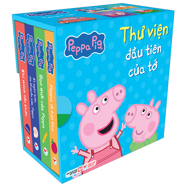 Boxset Peppa Pig - Thư Viện Học Tập Của Tớ (Hộp 4 Cuốn) - Ảnh 13