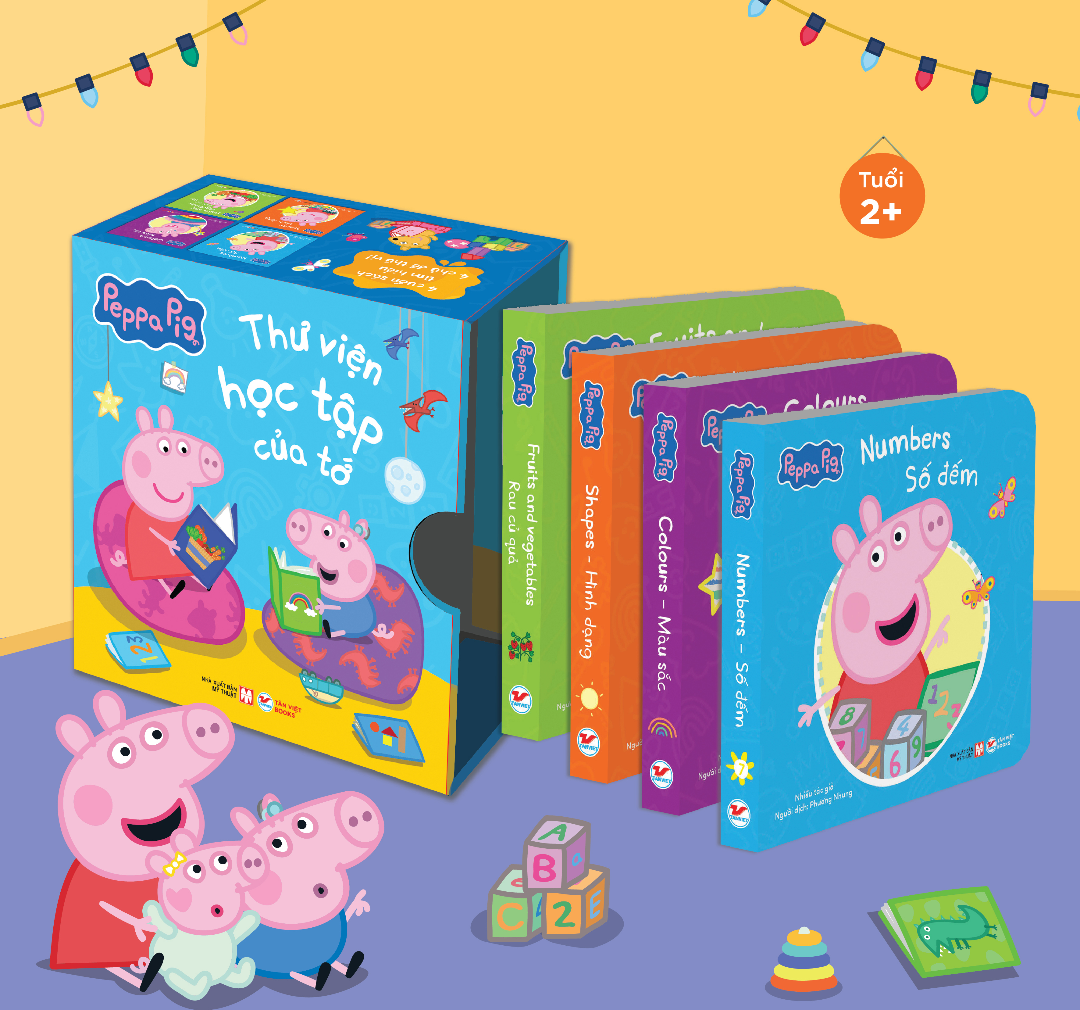 Boxset Peppa Pig - Thư Viện Học Tập Của Tớ (Hộp 4 Cuốn) - Ảnh 4