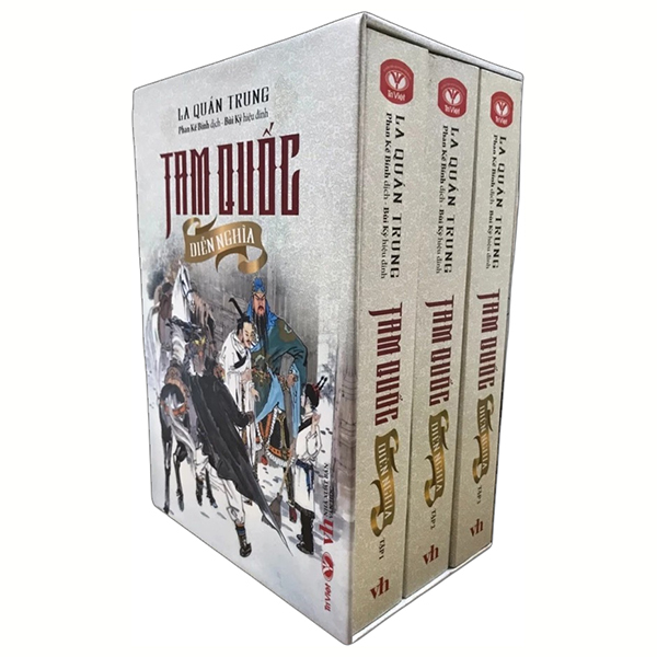 Boxset Tam Quoc Dien Nghia (Hop 3 Tap)