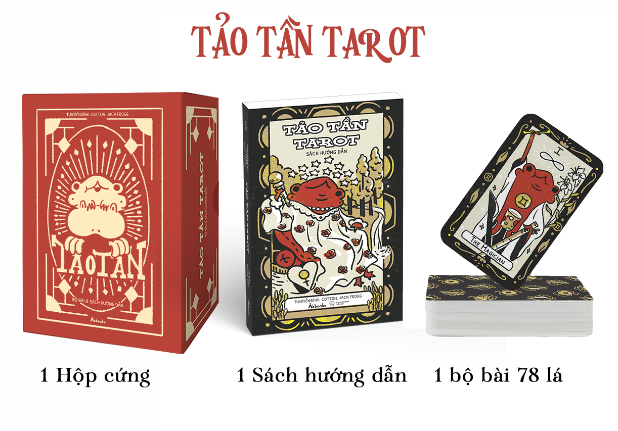 boxset tảo tần tarot (bộ bài + sách hướng dẫn) - Ảnh 4