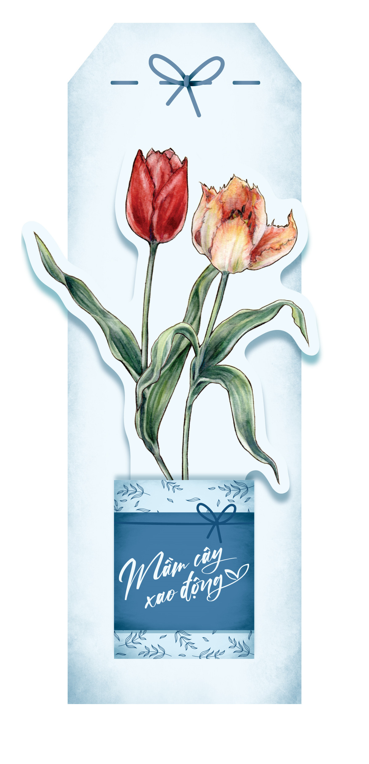 boxset tulip x mimosa - mầm cây xao động + cây lá mùa xuân (bộ 2 cuốn) - bản giới hạn - tặng kèm 1 hộp boxset + 4 bookmark + 2 bookmark case + 2 poster - Ảnh 15