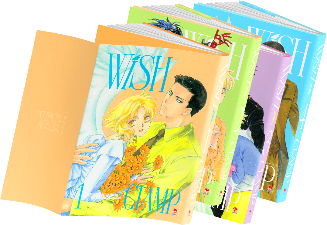 boxset wish - clamp (bộ 4 cuốn)