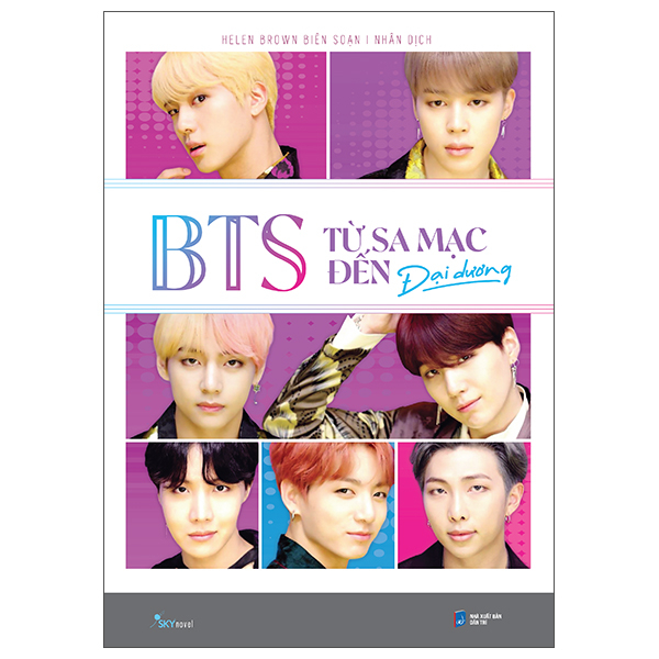 bts - từ sa mạc đến đại dương - bản đặc biệt - tặng kèm card bo góc nhựa 2 mặt kích thước 7x10cm