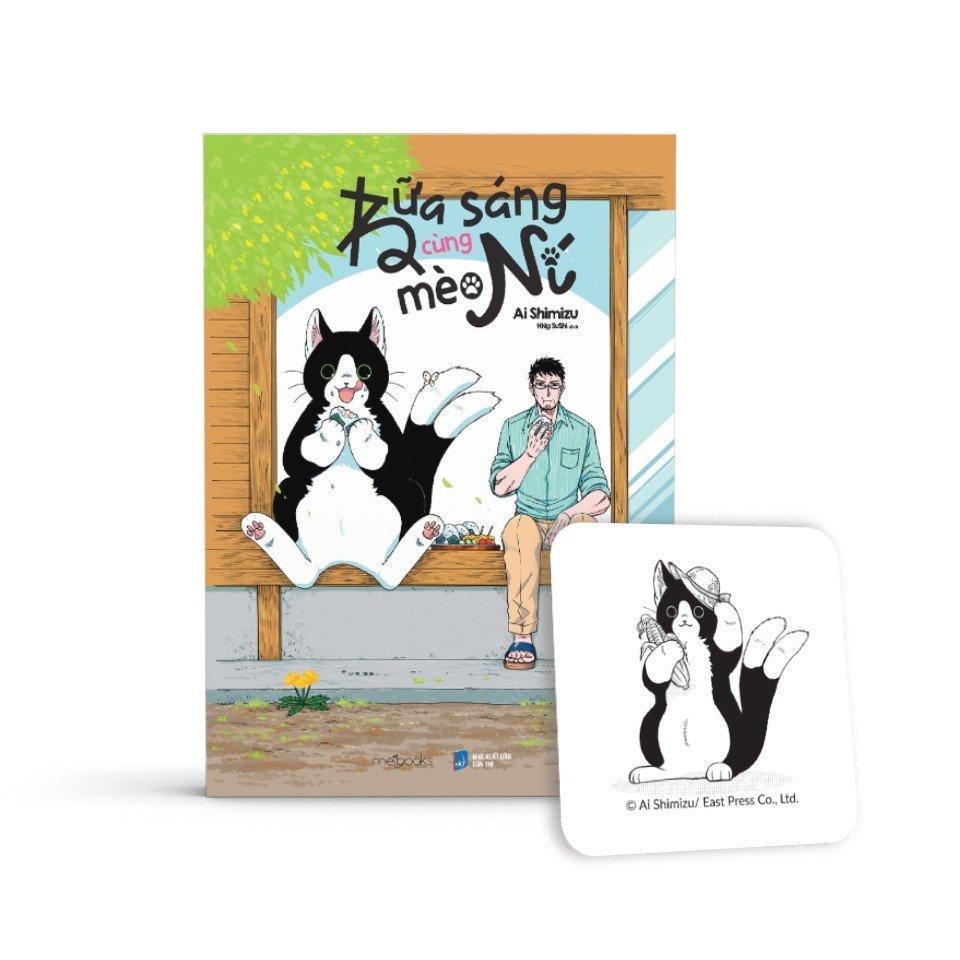 bữa sáng cùng mèo ní - bản đặc biệt - tặng kèm lót ly giấy + huy hiệu - Ảnh 5