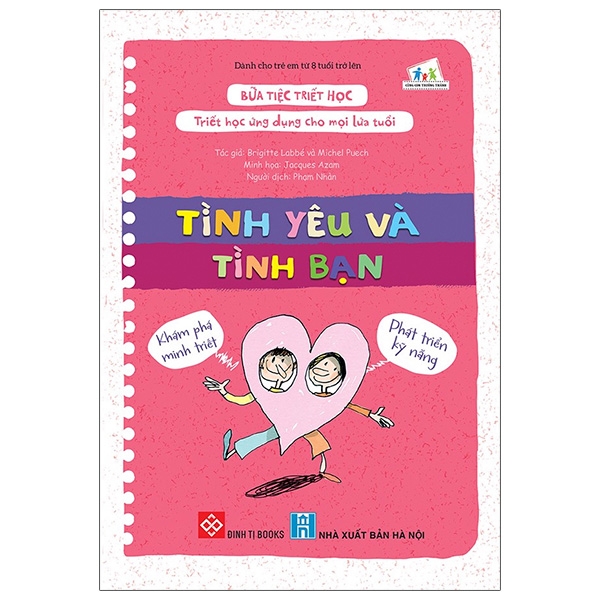 bữa tiệc triết học - triết học ứng dụng cho mọi lứa tuổi - tình yêu và tình bạn