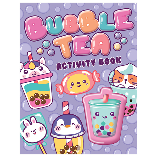 bubble tea - activity book with squishy