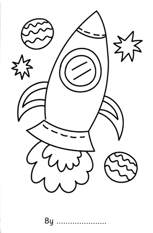 bumper space colouring - Ảnh 3