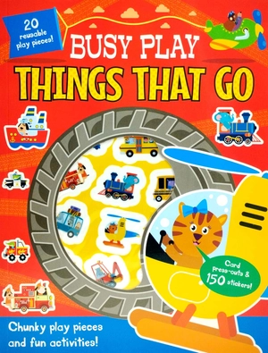 busy play things that go (busy play activity books) - Ảnh 2