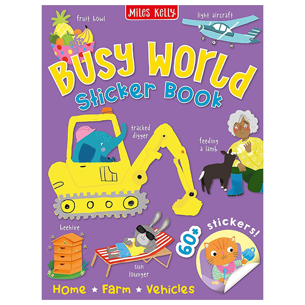 busy world sticker book