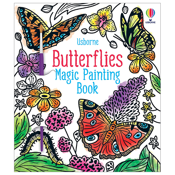 butterflies magic painting book