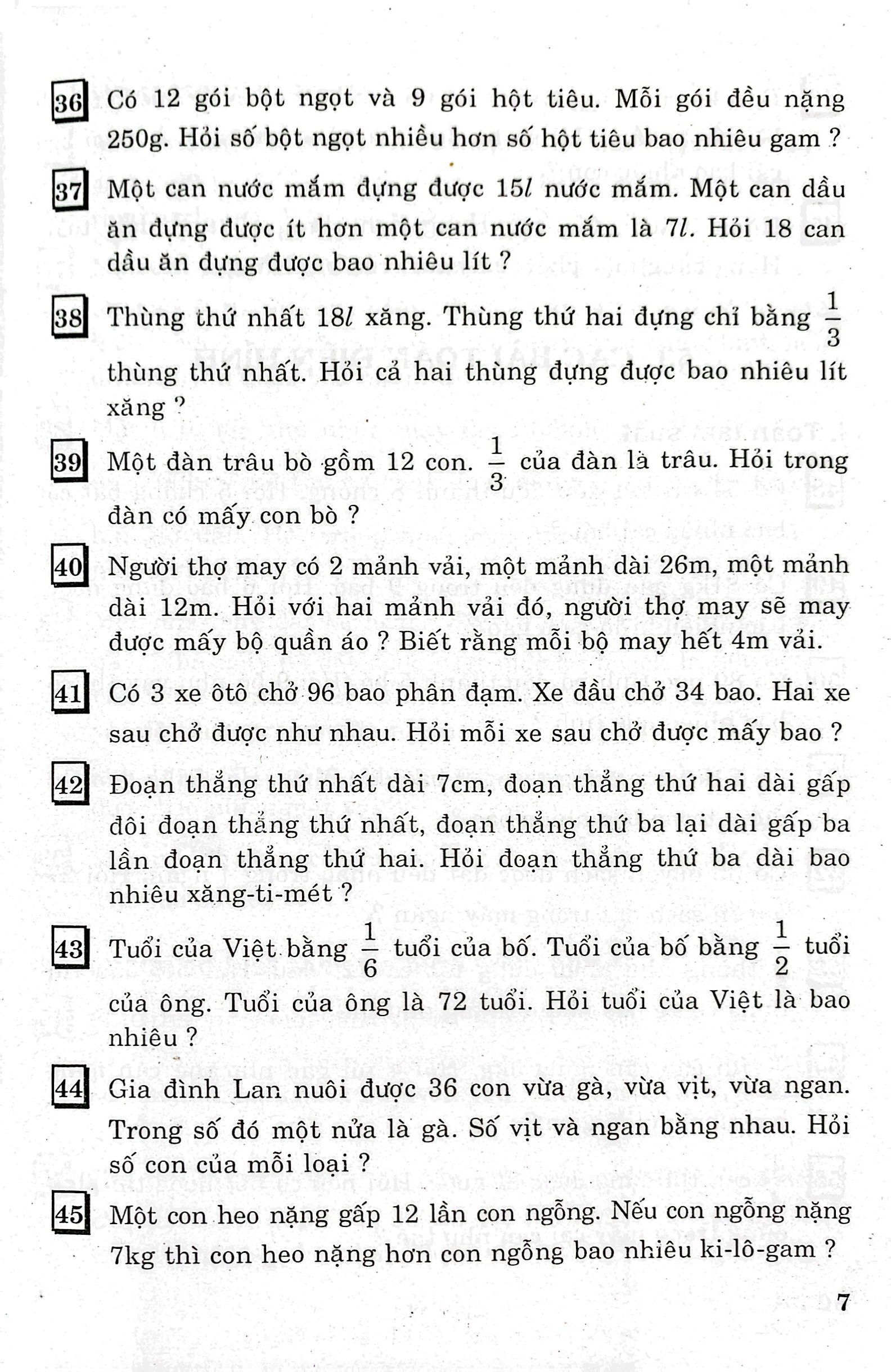 các bài toán đố 5 - Ảnh 7