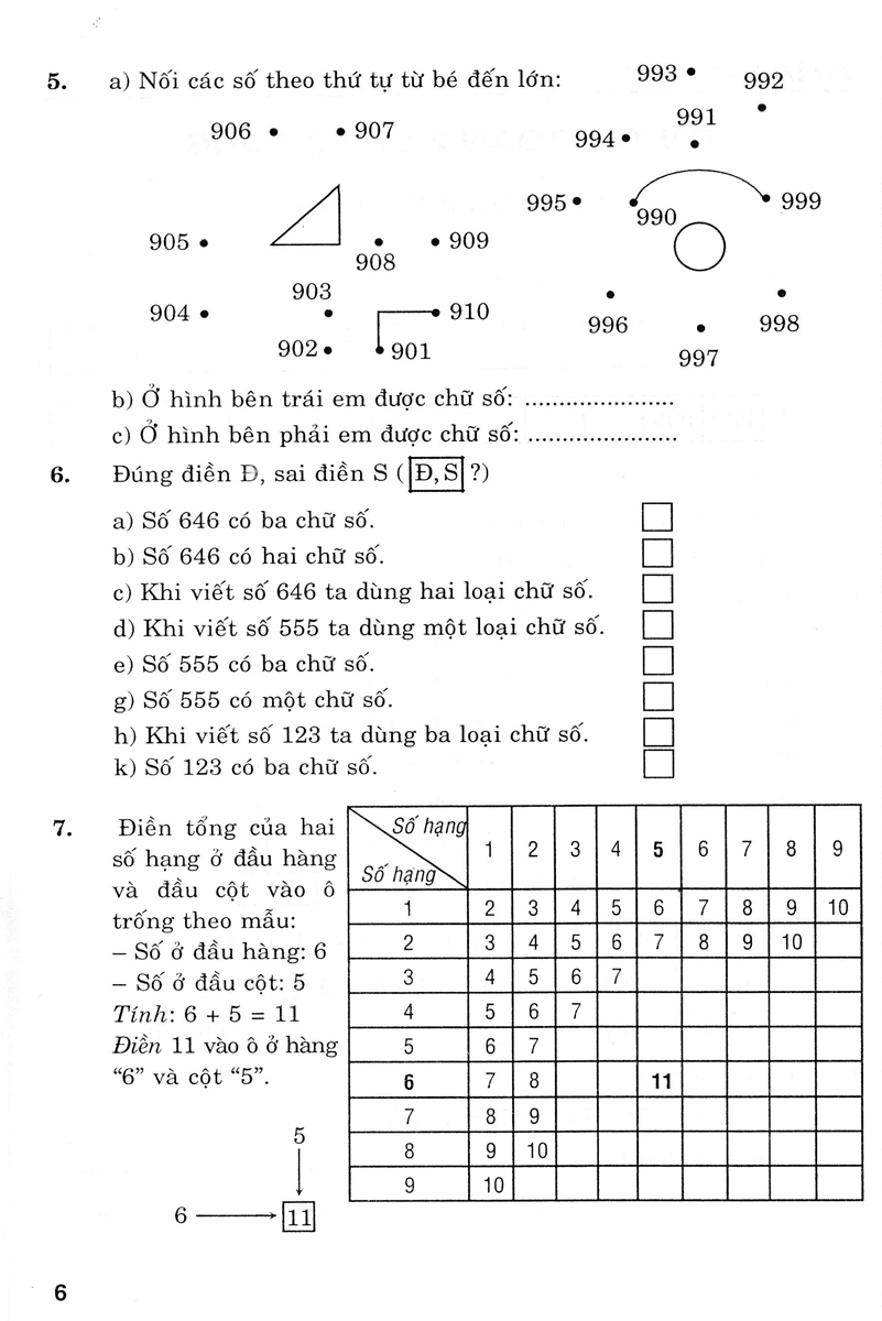 các dạng bài tập trắc nghiệm toán 3 (biên soạn theo chương trình giáo dục phổ thông mới) (tái bản 2024) - Ảnh 7