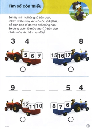 các kĩ năng học tập của disney - cùng học chữ số - Ảnh 10